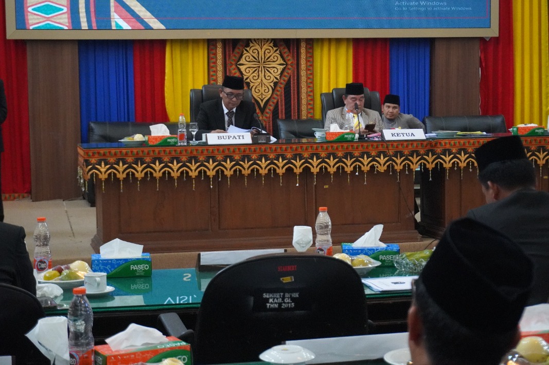 Kedua Paslon Bupati dan Calon Bupati Gayo Lues Sampaikan Visi dan Misi