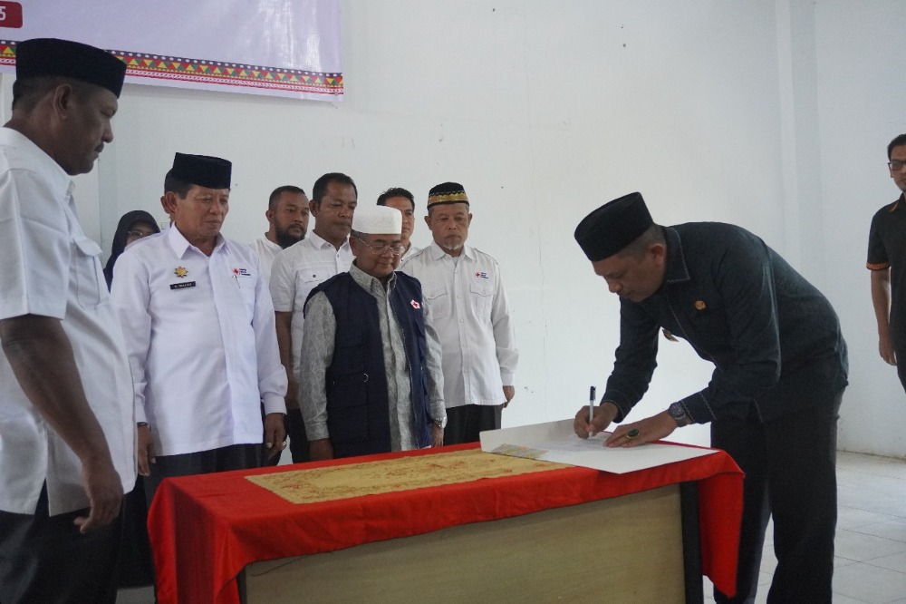 Ketua PMI Aceh lantik dan Kukuhkan Pengurus PMI Kabupaten Gayo Lues