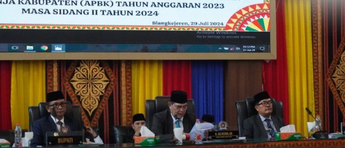 Penutupan Sidang Paripurna, Pj Bupati Gayo Lues dengarkan Pendapat Fraksi-Fraksi DPRK